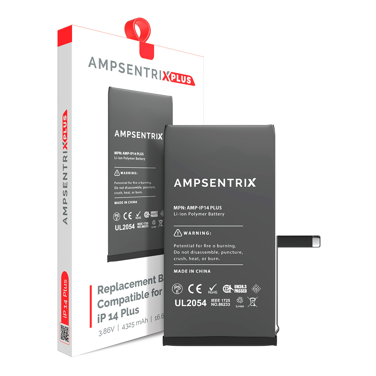 Bateria Ampsentrix Plus iPhone 14 Plus